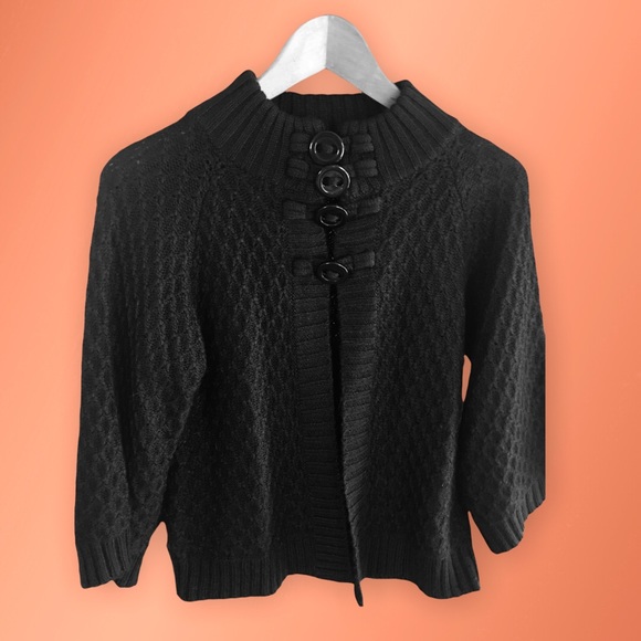 Ladies petite black sweater - Picture 1 of 4